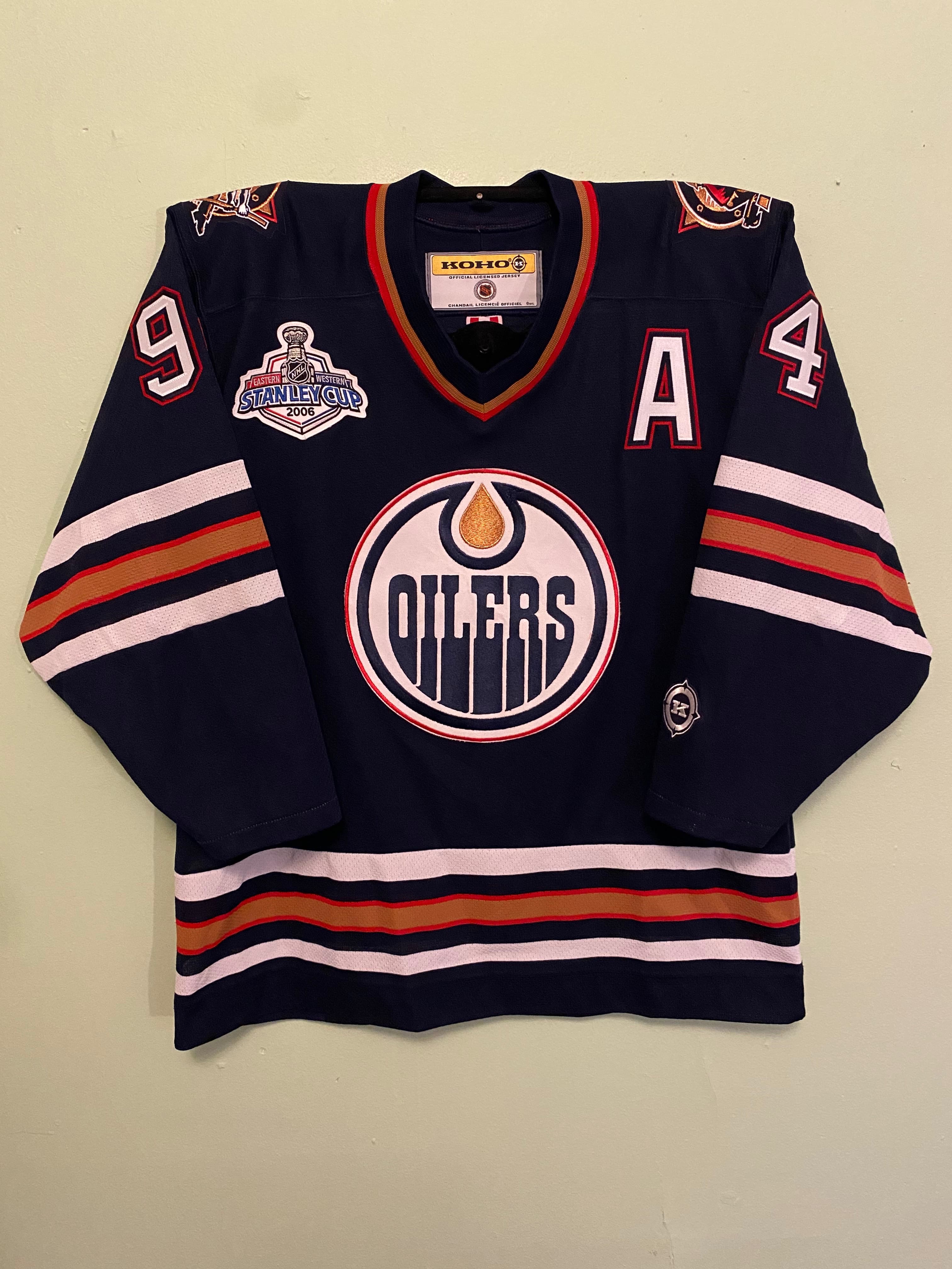 Ryan Smyth Edmonton Oilers 2006 Stanley Cup