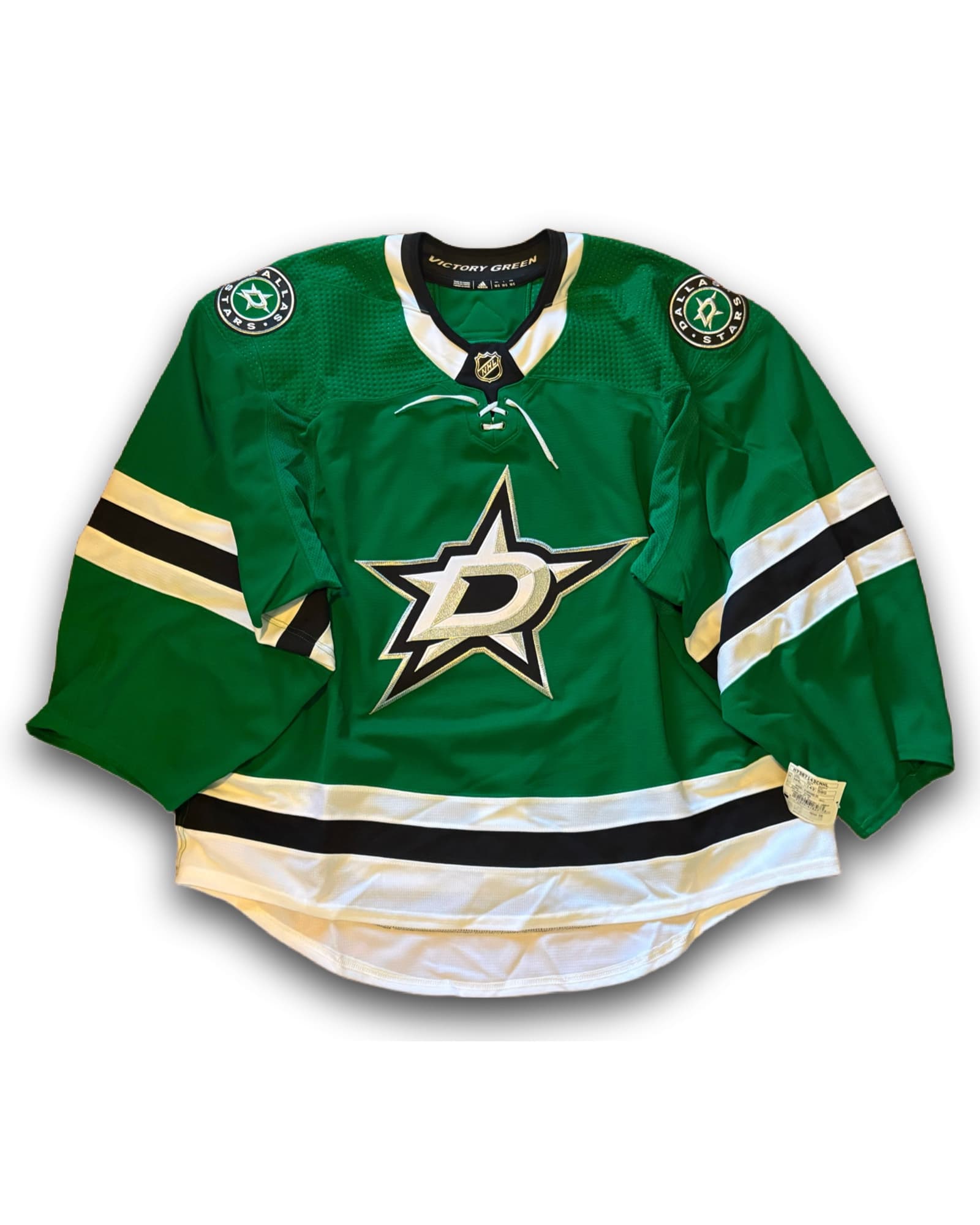 Dallas Stars Adidas Authentic 'Victory Green' NHL Hockey Jersey - Size 58